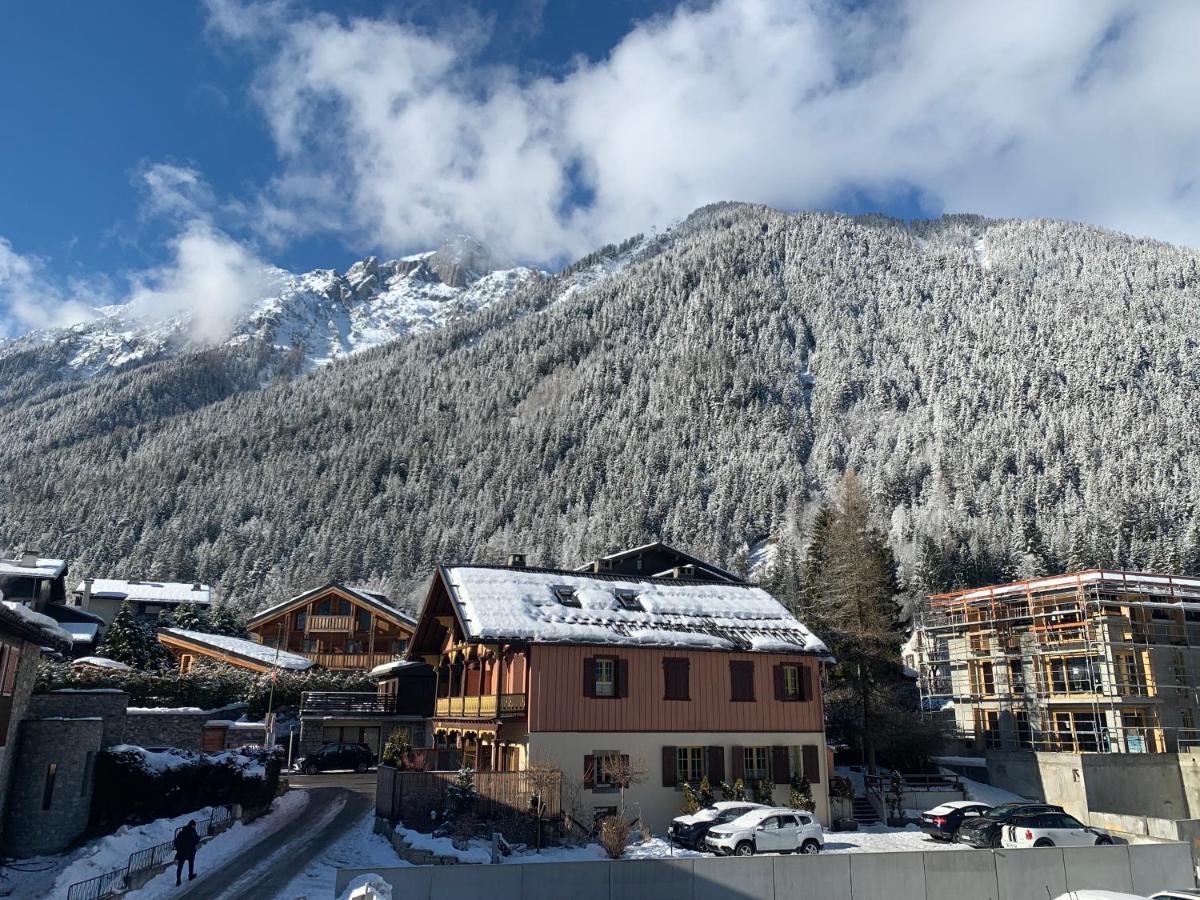 Apartament Apartament z widokiem na Mt Blanc Chamonix Zewnętrze zdjęcie